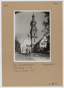 Vorschaubild Gengenbach: ehem. Benediktinerkloster, Westfassade, Turm, Vorhalle